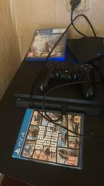 Playstation 4 met 1 controller 2 games en harde schijf, Gebruikt, Ophalen of Verzenden, 1 TB, Met 1 controller