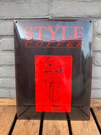 Vintage Stijl Koffie Emaille Reclamebord, Ophalen of Verzenden, Gebruikt, Reclamebord