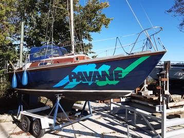 Net en compleet Waarschip 725 incl. trailer! beschikbaar voor biedingen