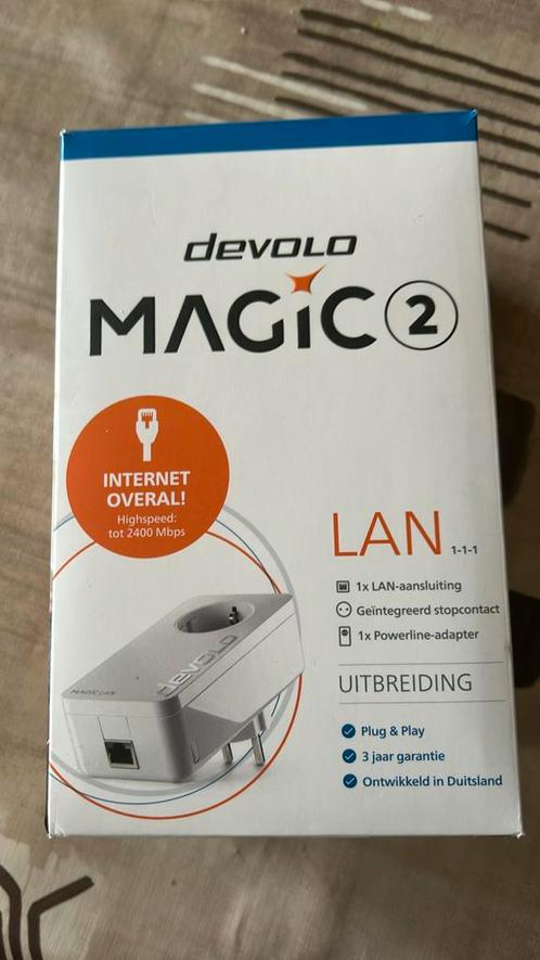 Devolo Magic 2 LAN, Computers en Software, Netwerk switches, Nieuw, Ophalen of Verzenden