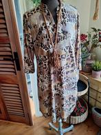 Jurk angelle Milan maat l xl xxl kreukvrij stretch, Kleding | Dames, Blauw, Maat 46/48 (XL) of groter, Ophalen of Verzenden, Zo goed als nieuw