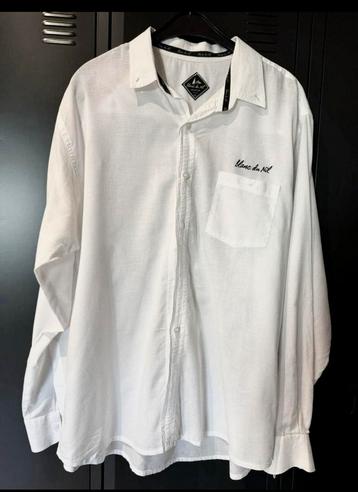Heren hemd blanc du Nile. XL. 100 % linnen Als nieuw beschikbaar voor biedingen