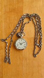 Verpleegster klokje aan zilveren ketting, Sieraden, Tassen en Uiterlijk, Ophalen of Verzenden, Zilver, Overige merken