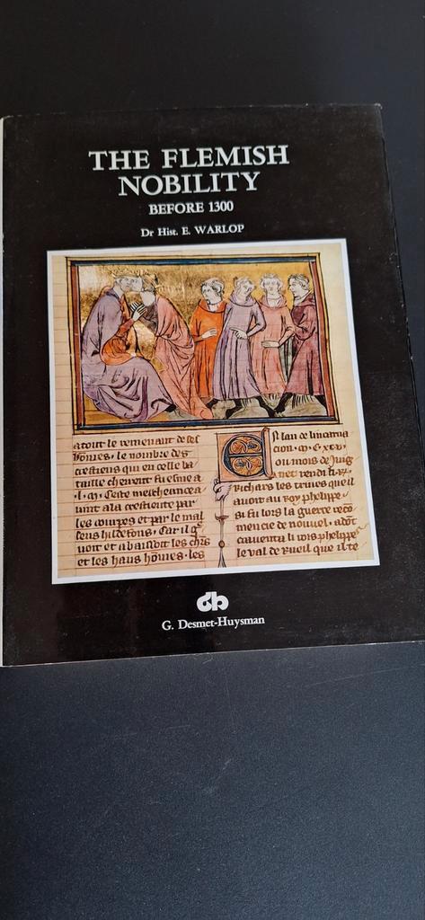 De Vlaamse Adel vóór 1300 - Deel II, Antiek en Kunst, Antiek | Boeken en Bijbels, Ophalen of Verzenden