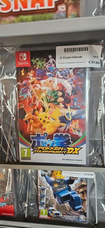 Pokemon Pokken Tournament DX - Switch Zo goed als nieuw! beschikbaar voor biedingen