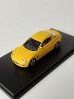 Gele Miniatuur Auto  Mazda RX8 1:64 zeldzaam, Ophalen of Verzenden, Nieuw, Auto, Overige merken