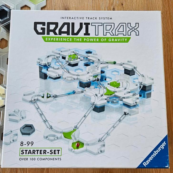 Gravitrax knikkerbaan starter set compleet met doos, boekjes, Kinderen en Baby's, Speelgoed | Educatief en Creatief, Gebruikt