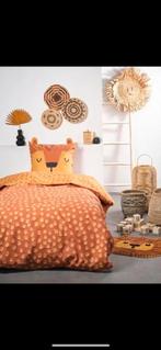 NIEUW tijger eenpersoonsdekbedovertrek,hoeslaken&kussensloop, Eenpersoons, Wit, Dekbedovertrek, Nieuw