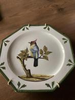 bord met vogelmotief, Ophalen