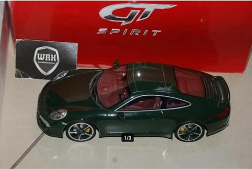 PORSCHE 911 991 CLUB COUPE green GT spirit GT007CS WRH, Hobby en Vrije tijd, Modelauto's | 1:18, Gebruikt, Auto, Overige merken