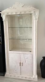 Vitrinekast fossiel, Huis en Inrichting, Ophalen, Zo goed als nieuw