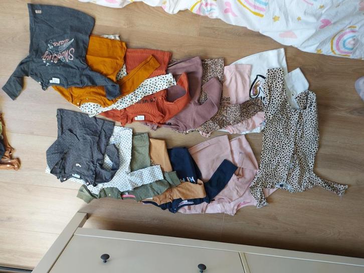 Kledingpakket maat 74/80, Kinderen en Baby's, Babykleding | Baby-kledingpakketten, Gebruikt, Maat 74, Ophalen