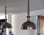 2 grote industriële hanglampen van ptmd., Huis en Inrichting, Lampen | Hanglampen, Zo goed als nieuw, 50 tot 75 cm, Ophalen