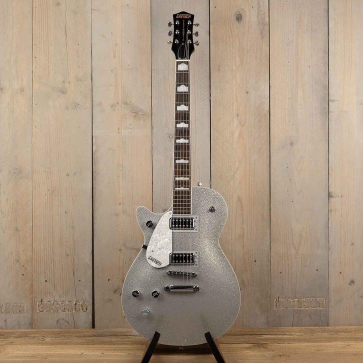 Gretsch G5439 Lefty Pro Jet Silver Sparkle, Muziek en Instrumenten, Snaarinstrumenten | Gitaren | Elektrisch, Zo goed als nieuw