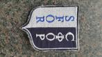 Mouwembleem SFOR 2002 Bosnie, Verzamelen, Ophalen of Verzenden, Landmacht, Nederland, Embleem of Badge