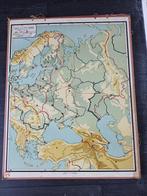 Schoolkaart landkaart Oost Europa, Antiek en Kunst, Antiek | Schoolplaten, Ophalen of Verzenden, Aardrijkskunde