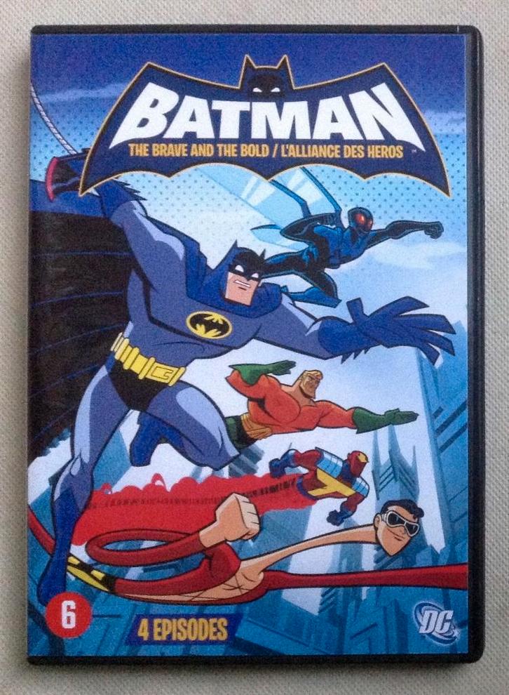 Batman The Brave And The Bold (4 Episodes), Cd's en Dvd's, Dvd's | Tekenfilms en Animatie, Gebruikt, Amerikaans, Tekenfilm, Vanaf 6 jaar