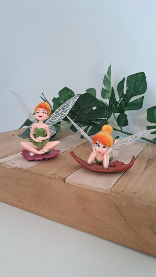 2 tinkerbell figuren Disney, Verzamelen, Poppetjes en Figuurtjes, Zo goed als nieuw, Ophalen of Verzenden