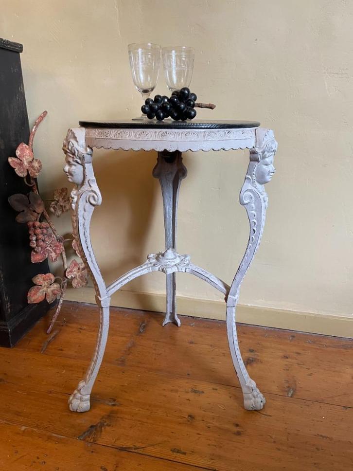 Tafeltje Bijzettafel Queridon jaren 50/60 Frans, Antiek en Kunst, Antiek | Meubels | Tafels, Ophalen