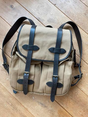 Filson Rugged Twill Rucksack 262 - Tan (Made in USA) rugzak beschikbaar voor biedingen