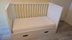 Ikea Ledikant/Baby bed met lades, Kinderen en Baby's, Kinderkamer | Bedden, Ophalen, Gebruikt, Minder dan 140 cm, Matras