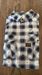 G-Star overhemd mt: L, Ophalen of Verzenden, Zo goed als nieuw, Blauw, Halswijdte 41/42 (L)