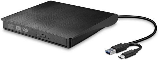 Externe cd dvd speler en brander -Externe CD/DVD Speler, Computers en Software, Optische drives, Nieuw, Extern, MacOS, Windows