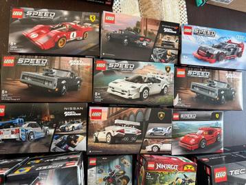 Partij Legosets Speed Champions - Marvel - Technic beschikbaar voor biedingen
