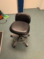 Gratis bureaustoel, 1 kruk, Ophalen of Verzenden, Gebruikt, 60 tot 90 cm