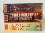Intarsia NL - El Grande NL - Brieven uit Whitechapel NL, Hobby en Vrije tijd, Gezelschapsspellen | Bordspellen, Almere, Nieuw