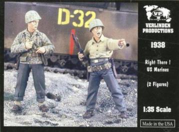 Verlinden Right There ! US Marines 2 figs (1938) SHF beschikbaar voor biedingen