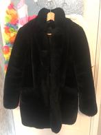 Zwarte Faux Fur Jas K. Zell - Maat S, Ophalen of Verzenden, Zo goed als nieuw, Maat 36 (S), Zwart