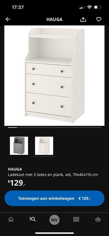 Hauga Kast - 3 lades - Gebruikt