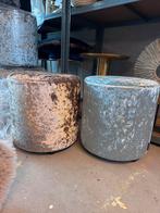 Velvet poefjes - Nieuw in verpakking!, Huis en Inrichting, Ophalen, Minder dan 50 cm, Rond, Nieuw