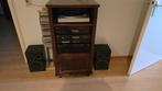Audio meubel, Huis en Inrichting, Ophalen, Gebruikt, 100 tot 150 cm, Eikenhout
