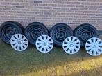 Bmw F20/F21 stalen velgen met Bridgestone winterbanden, Ophalen, 16 inch, Banden en Velgen, 205 mm