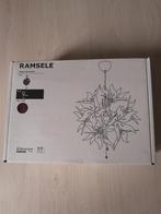 Ikea Ramsele hanglamp 43 cm bordeaux rode lamp, Minder dan 50 cm, Nieuw, Ophalen of Verzenden, Stof