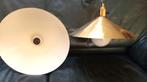 Verlichting boven eettafel: 2 koperkleurige plafondlampen, Ophalen, Gebruikt, Metaal, Vintage jaren 70