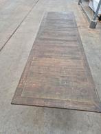 Robuuste Houten Eettafel riviera maison, Huis en Inrichting, Tafels | Eettafels, Ophalen, Gebruikt, 200 cm of meer, 50 tot 100 cm