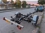Riba 1200kg geremde boottrailer met eigen kenteken, Ophalen, Minder dan 1500 kg, Gebruikt, Verstelbare verlichting