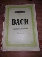 Vintage bladmuziek: Bach, Matthäus-Passion, Muziek en Instrumenten, Bladmuziek, Gebruikt, Ophalen of Verzenden