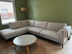 Lichtgrijze hoekbank Woonexpress, Ophalen, Gebruikt