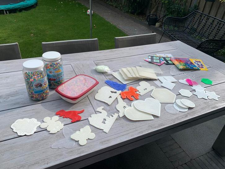 Strijkkralen Set Hama, Hobby en Vrije tijd, Knutselen, Gebruikt, Materiaal, Ophalen of Verzenden