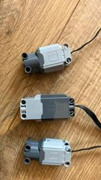 3 niet-werkende lego motoren, Kinderen en Baby's, Speelgoed | Duplo en Lego, Ophalen of Verzenden, Gebruikt, Losse stenen, Lego