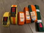 Nihon en Essimo Judobanden oa geel, oranje, groen, per stuk, Maat XL, Ophalen of Verzenden, Zo goed als nieuw, Overige