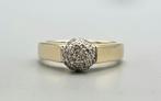 Gouden vintage Design ring met Diamant Ca: 0.55 ct. 2025/565, 18 tot 19, ., Ophalen of Verzenden, Zo goed als nieuw