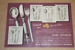 Zeldzame folder - Drache Besteckfabrik Solingen - Ca 1950 !!, Ophalen of Verzenden, Zo goed als nieuw