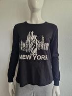 Twinset trui. Maat S. Zwart/New York., Twinset, Nijmegen, Zwart, Verhip-vintage.nl