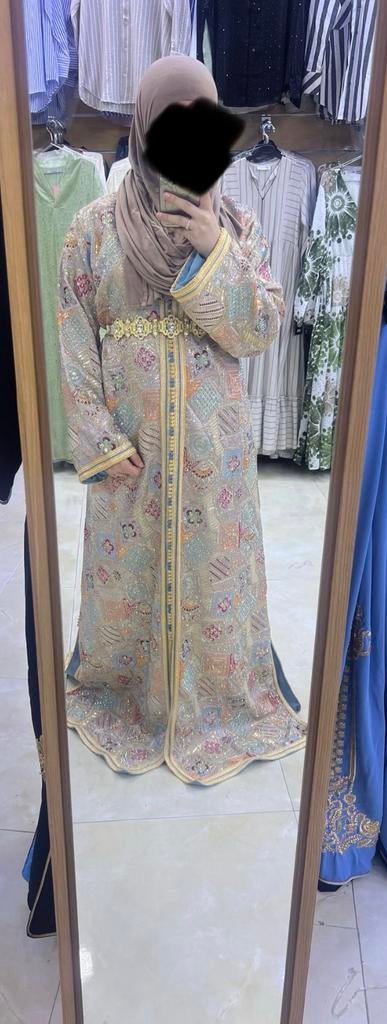 Caftan, Ophalen, Overige typen, Blauw, Maat 42/44 (L)