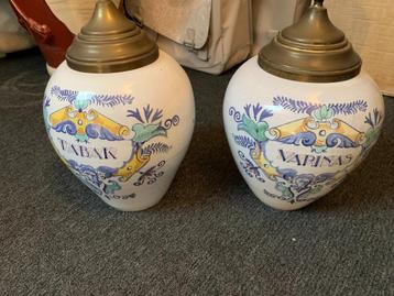 Set Tabaksvazen Koninklijke Goedewaagen beschikbaar voor biedingen
